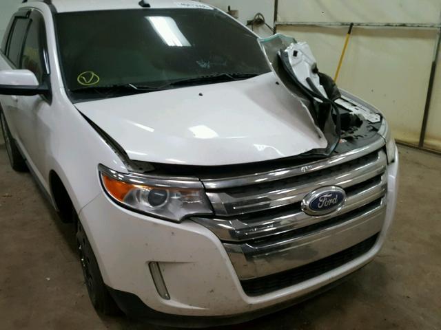 2FMDK3KC8BBB54442 - 2011 FORD EDGE LIMIT WHITE photo 9