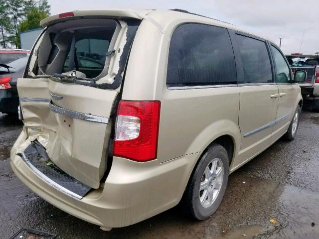 2A4RR5DG1BR641260 - 2011 CHRYSLER TOWN & COU TAN photo 4