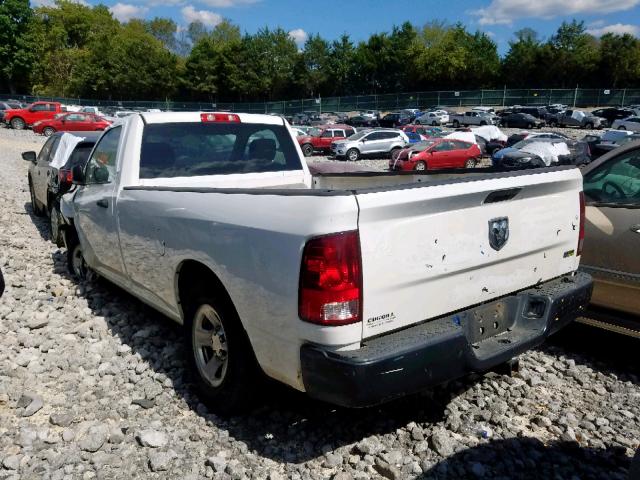 3C6JD6DP0CG240790 - 2012 DODGE RAM 1500 S WHITE photo 3