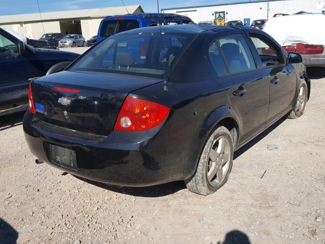 1G1AF5F59A7190644 - 2010 CHEVROLET COBALT 2LT BLACK photo 4