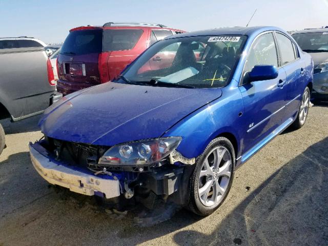 JM1BK324771681721 - 2007 MAZDA 3 S BLUE photo 2