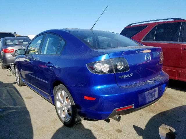 JM1BK324771681721 - 2007 MAZDA 3 S BLUE photo 3