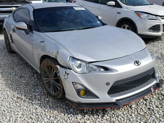 JF1ZNAA15D2722506 - 2013 TOYOTA SCION FR-S SILVER photo 1