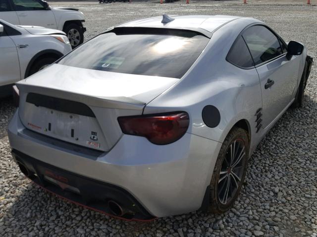 JF1ZNAA15D2722506 - 2013 TOYOTA SCION FR-S SILVER photo 4