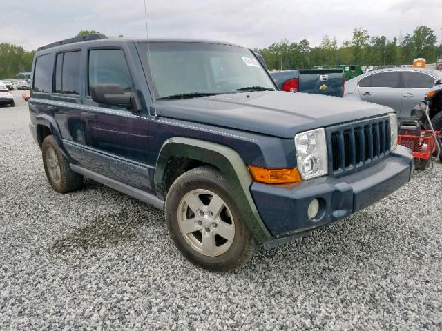 1J8HG48N86C317854 - 2006 JEEP COMMANDER 蓝色 照片 1