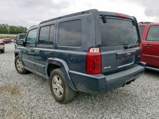 1J8HG48N86C317854 - 2006 JEEP COMMANDER 蓝色 照片 3