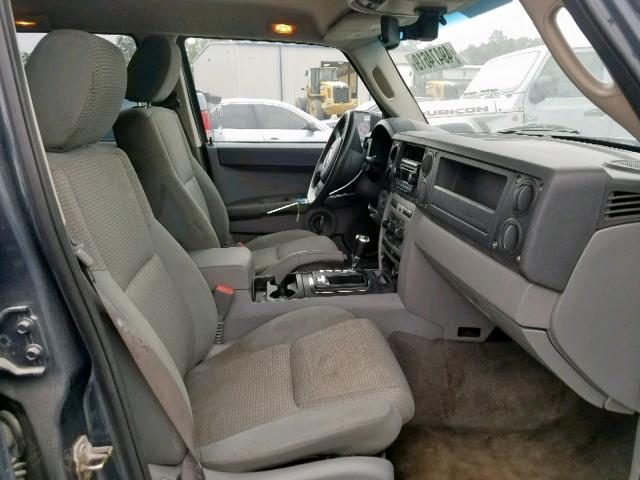 1J8HG48N86C317854 - 2006 JEEP COMMANDER 蓝色 照片 5