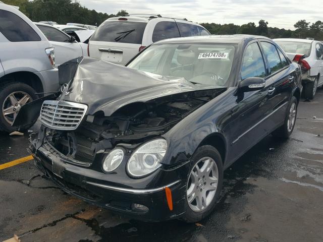 WDBUF65J75A711036 - 2005 MERCEDES-BENZ E 320 BLACK photo 2