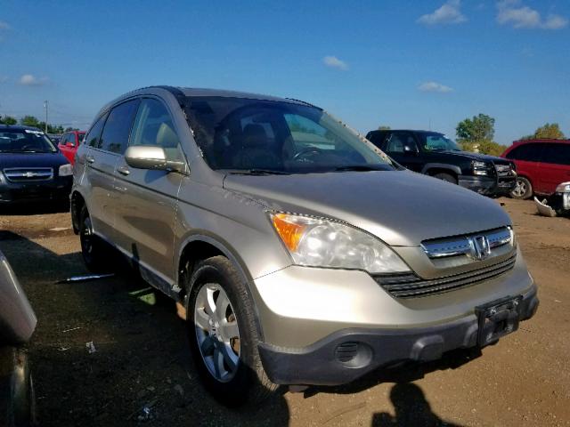 JHLRE48707C011805 - 2007 HONDA CR-V EXL GOLD photo 1