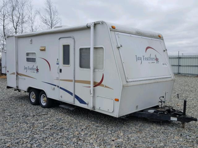 1UJBJ02KX51JB0541 - 2005 JAYCO JAFEATHER WHITE photo 1