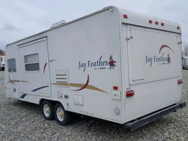 1UJBJ02KX51JB0541 - 2005 JAYCO JAFEATHER WHITE photo 3