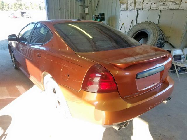 2G2WS522841227211 - 2004 PONTIAC GRAND PRIX ORANGE photo 3