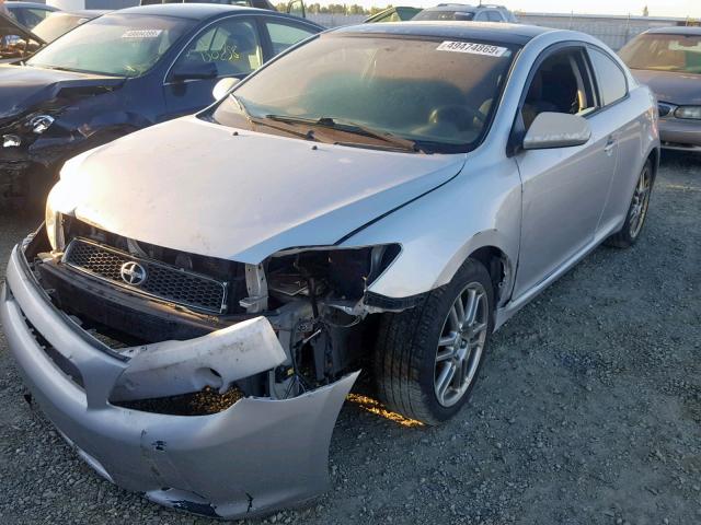 JTKDE167260112961 - 2006 TOYOTA SCION TC ვერცხლისფერი ფოტო 2