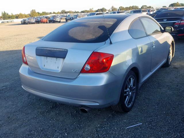JTKDE167260112961 - 2006 TOYOTA SCION TC ვერცხლისფერი ფოტო 4
