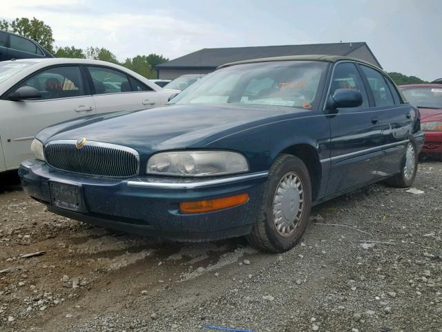 1G4CU5218W4648008 - 1998 BUICK PARK AVENU GREEN photo 2