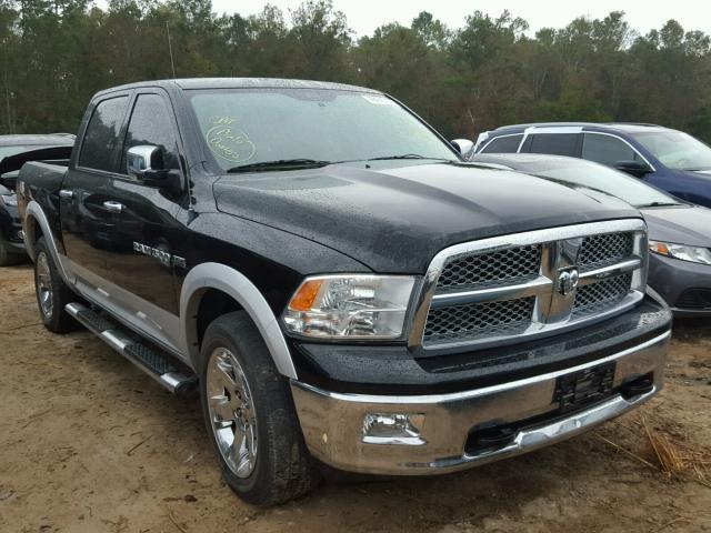 1C6RD7NT7CS239455 - 2012 DODGE RAM 1500 L BLACK photo 1