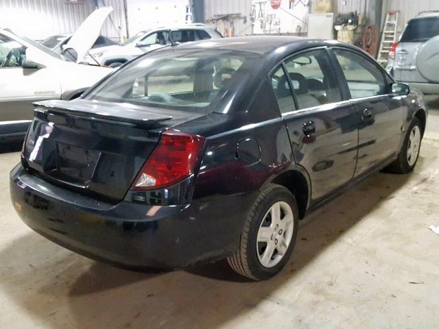 1G8AJ55F76Z205440 - 2006 SATURN ION LEVEL BLACK photo 4