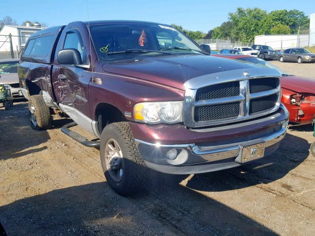 3D7KU26D94G117022 - 2004 DODGE RAM 2500 S Tünd qırmızı foto 1