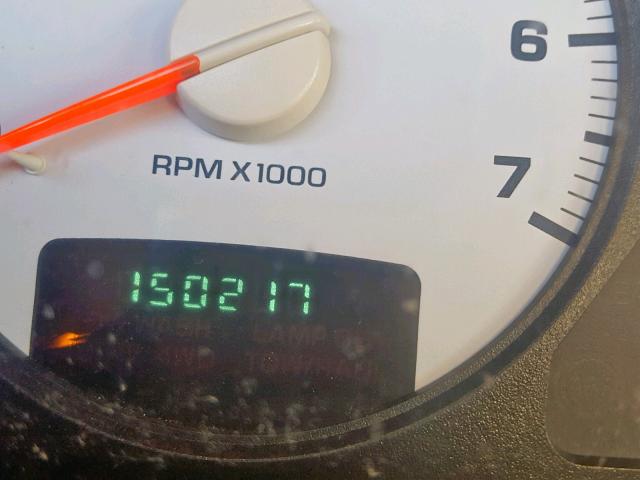 3D7KU26D94G117022 - 2004 DODGE RAM 2500 S Tünd qırmızı foto 8