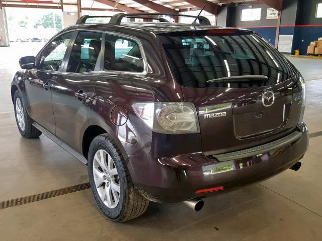 JM3ER29LX80211911 - 2008 MAZDA CX-7 PURPLE photo 3