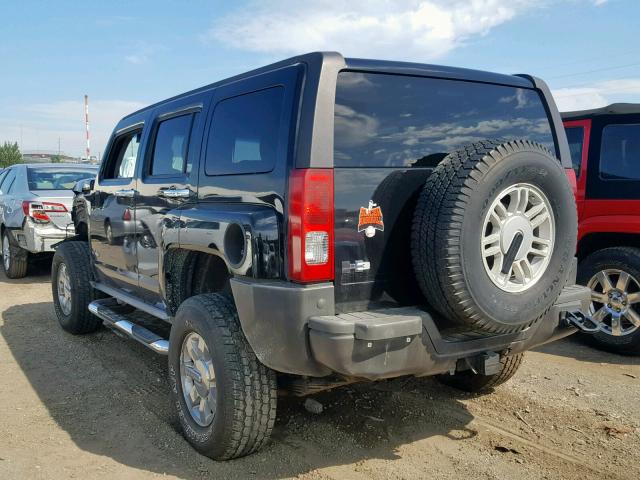 5GTDN136768188995 - 2006 HUMMER H3 BLACK photo 3