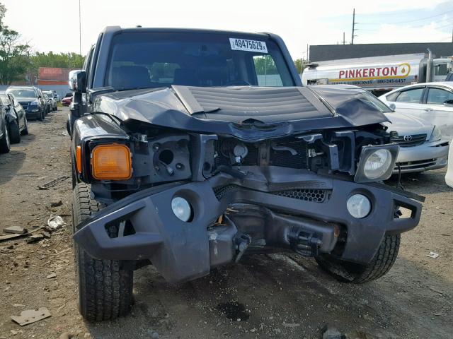 5GTDN136768188995 - 2006 HUMMER H3 BLACK photo 9