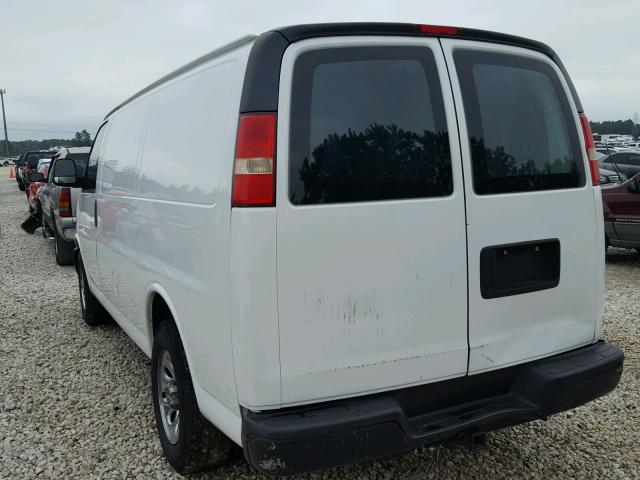 1GCSGAFXXC1118683 - 2012 CHEVROLET EXPRESS G1 WHITE photo 3