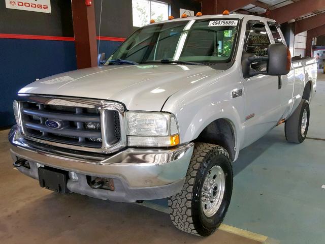 1FTSX31PX4EA27183 - 2004 FORD F350 SRW S SILVER photo 2