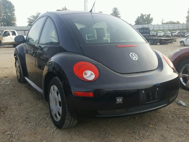 3VWPW3AG5AM011419 - 2010 VOLKSWAGEN NEW BEETLE BLACK photo 3