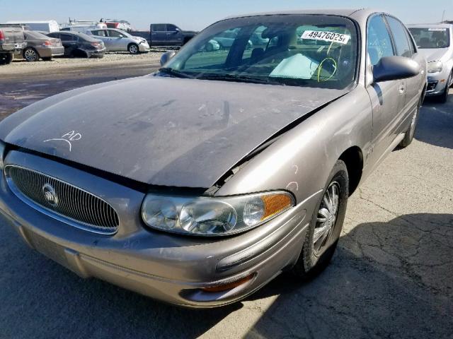 1G4HP54KX2U286521 - 2002 BUICK LESABRE CU SILVER photo 2