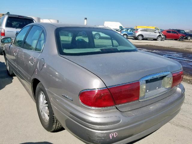 1G4HP54KX2U286521 - 2002 BUICK LESABRE CU SILVER photo 3