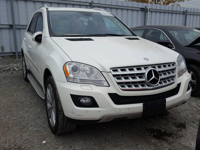 4JGBB86E19A487183 - 2009 MERCEDES-BENZ ML 350 WHITE photo 1