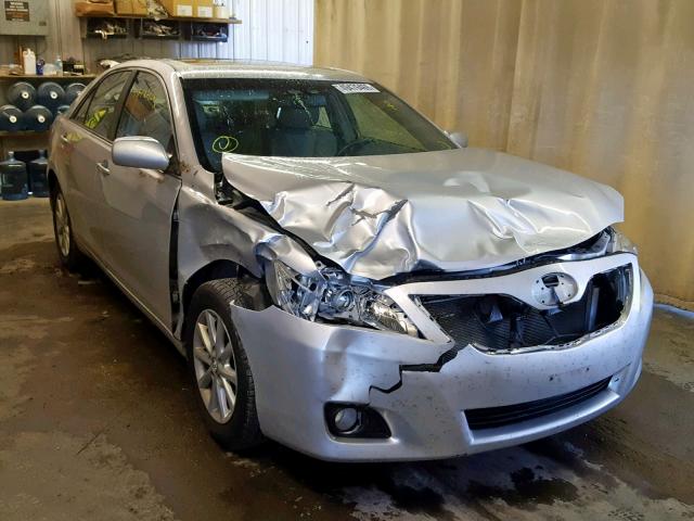 4T4BF3EK1BR146889 - 2011 TOYOTA CAMRY BASE SILVER photo 1