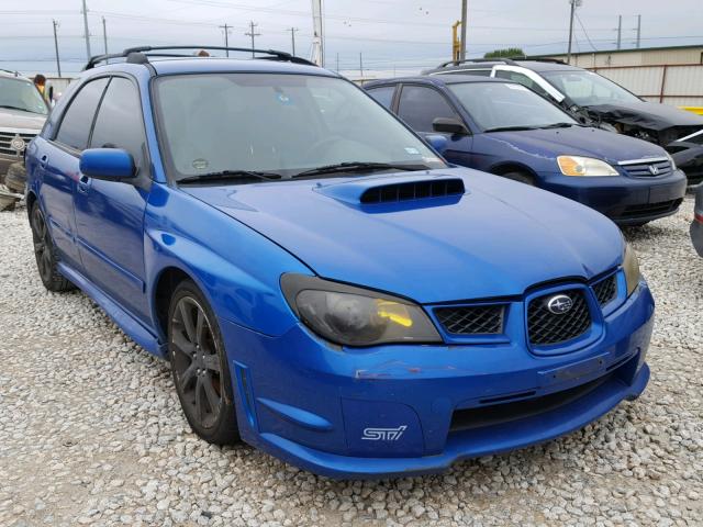 JF1GG63697H818387 - 2007 SUBARU IMPREZA OU BLUE photo 1