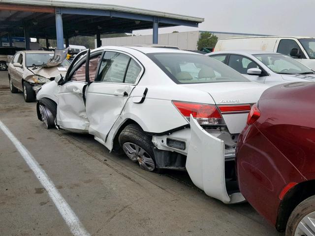 1HGCP2F64CA231564 - 2012 HONDA ACCORD SE WHITE photo 3