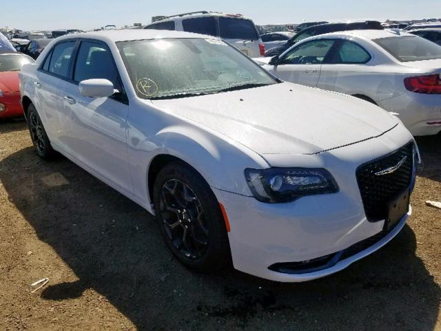 2C3CCAGG1KH651458 - 2019 CHRYSLER 300 S WHITE photo 1