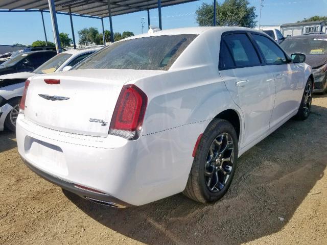 2C3CCAGG1KH651458 - 2019 CHRYSLER 300 S WHITE photo 4