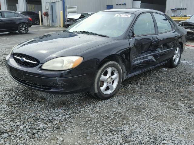 1FAFP55U31A226825 - 2001 FORD TAURUS SES BLACK photo 2