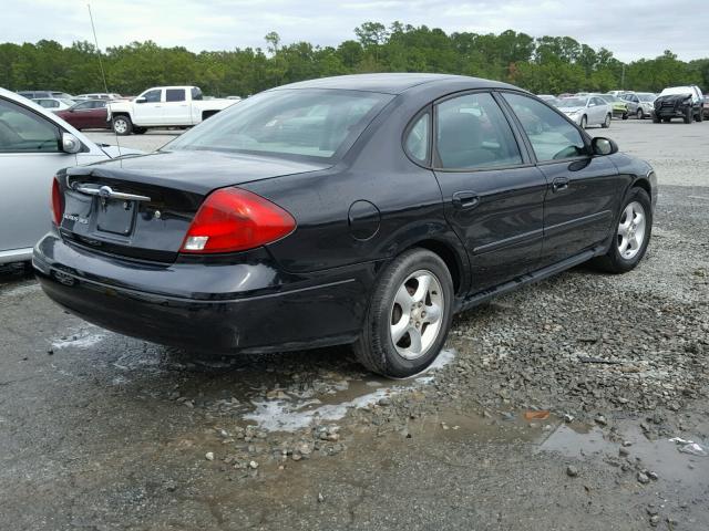 1FAFP55U31A226825 - 2001 FORD TAURUS SES BLACK photo 4