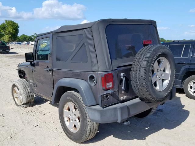 1C4AJWAGXGL205284 - 2016 JEEP WRANGLER S GRAY photo 3