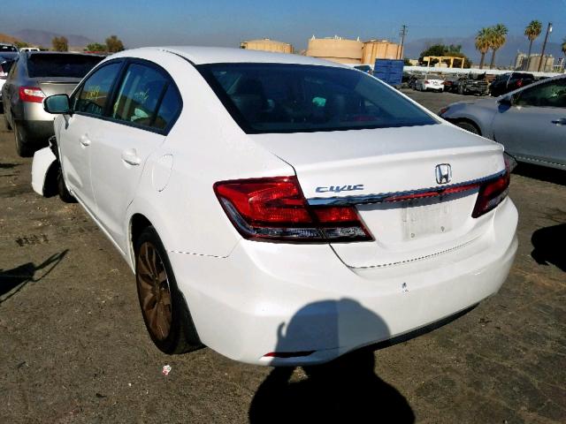 19XFB2F97EE214388 - 2014 HONDA CIVIC EXL 白色 照片 3