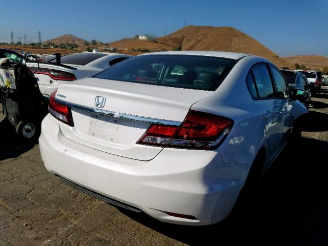 19XFB2F97EE214388 - 2014 HONDA CIVIC EXL 白色 照片 4