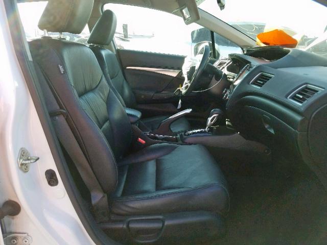 19XFB2F97EE214388 - 2014 HONDA CIVIC EXL 白色 照片 5