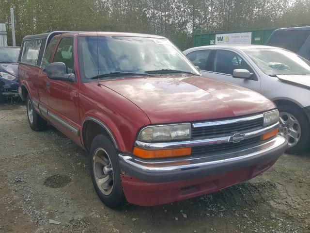 1GCCS19X3WK114374 - 1998 CHEVROLET S TRUCK S1 RED photo 1