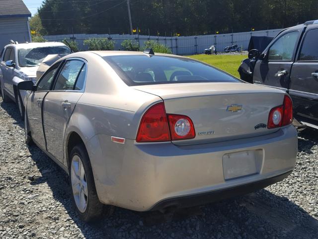 1G1ZB5E08CF147989 - 2012 CHEVROLET MALIBU LS GOLD photo 3