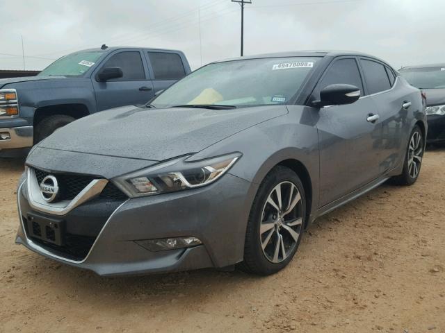 1N4AA6AP3HC374618 - 2017 NISSAN MAXIMA 3.5 GRAY photo 2