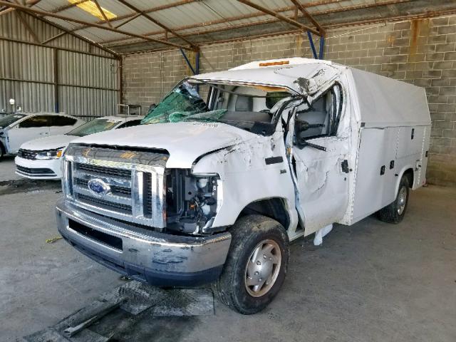 1FDWE3FL2GDC42074 - 2016 FORD ECON E350 WHITE photo 2