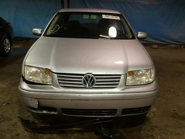 3VWRK69M53M154910 - 2003 VOLKSWAGEN JETTA GL SILVER photo 9