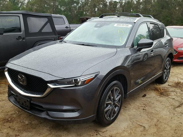 JM3KFBDLXH0142446 - 2017 MAZDA CX-5 GRAND GRAY photo 2