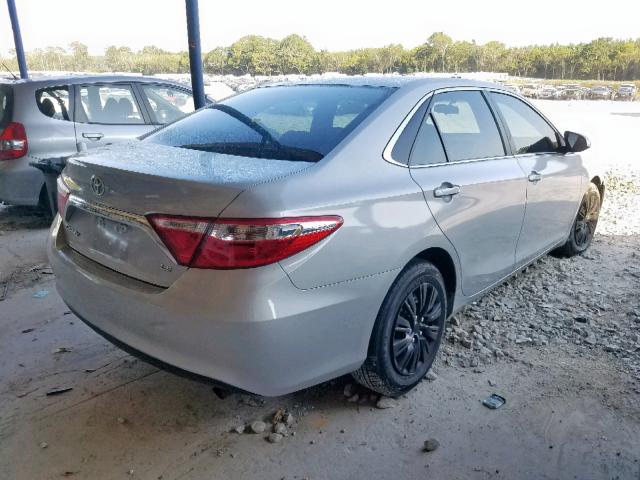 4T1BF1FK0FU078670 - 2015 TOYOTA CAMRY LE SILVER photo 4